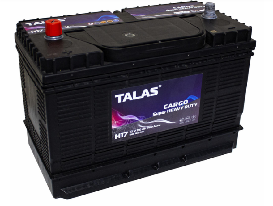 Акумулятор TALAS 110Ah CARGO Super HD 980A L